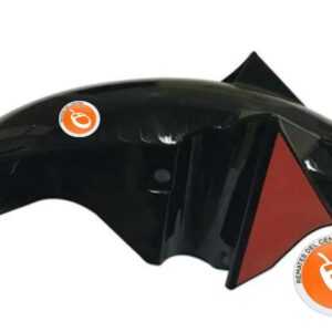 SALPICADERA DELANTERA NEGRO MATE/VINO DS125, DS150, XS150, GS150, GTS175