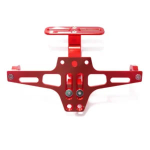 PORTA PLACAS MB1 ROJO ROJO