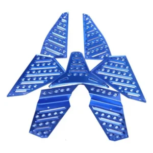 PISO TAPETE ALUMINIO MOTONETA AZUL