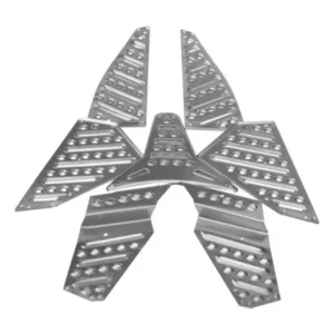 PISO TAPETE ALUMINIO MOTONETA PLATA